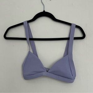 Purple Triangle Bikini